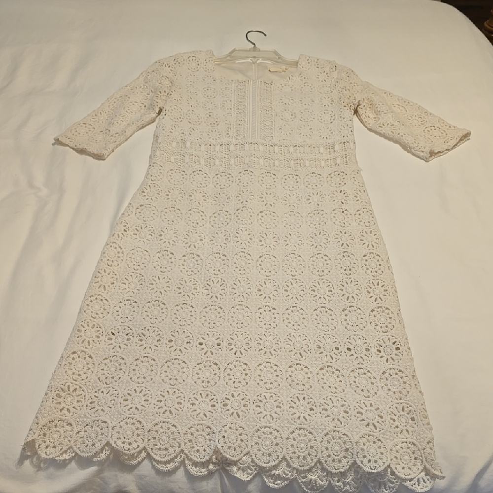 Holly Bracken Elegant White Lace Dress